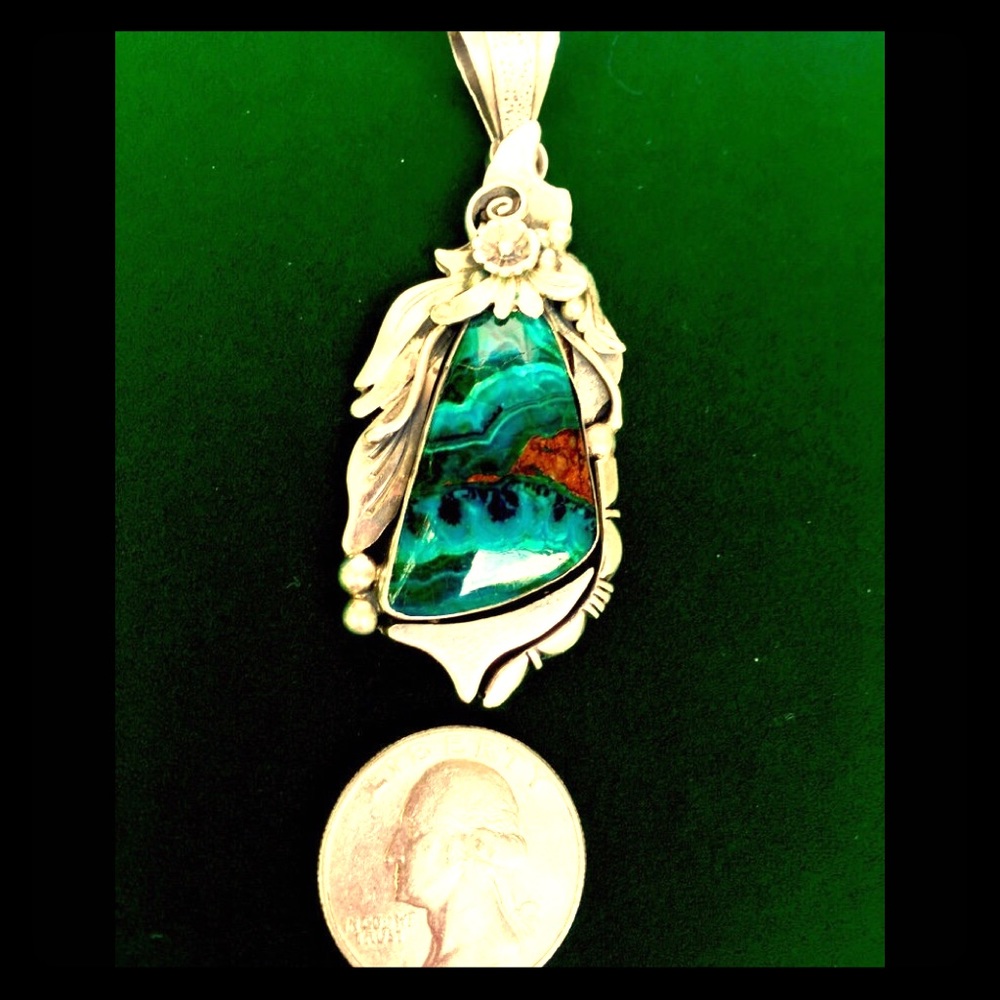 RARE Pendant by late Icon, Navajo artist Les Baker
